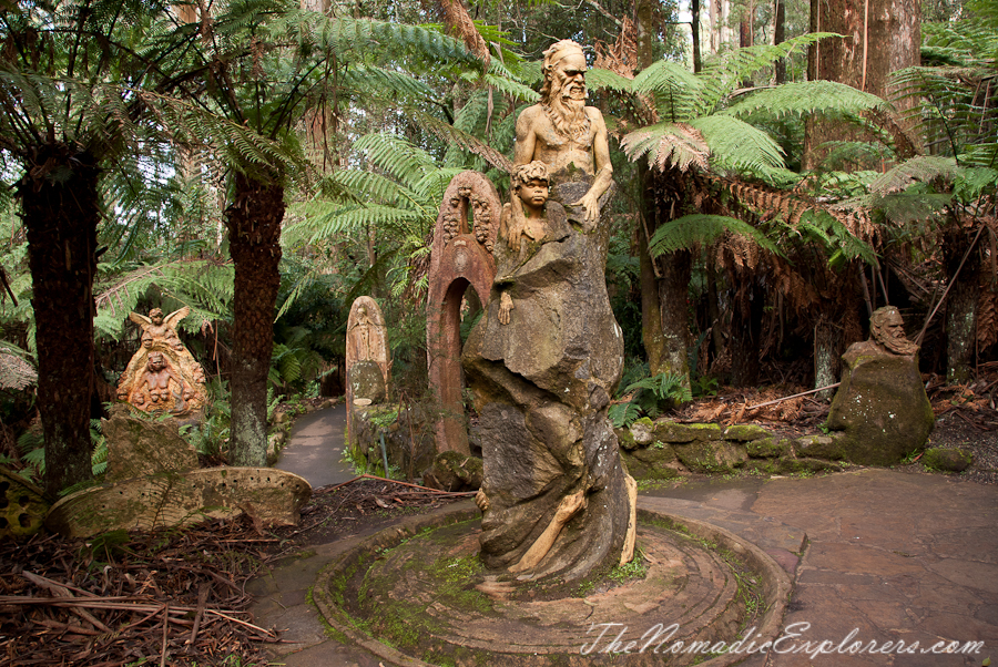 Australia, Victoria, Yarra Valley &amp; Dandenong Ranges, A nice hour out in the Dandenongs: William Ricketts Sanctuary, , 