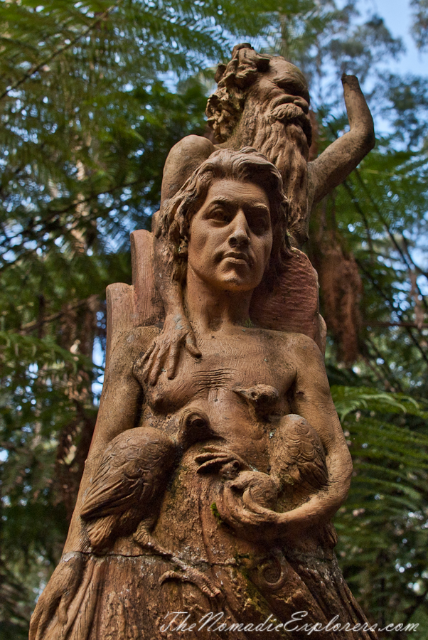 Australia, Victoria, Yarra Valley &amp; Dandenong Ranges, A nice hour out in the Dandenongs: William Ricketts Sanctuary, , 