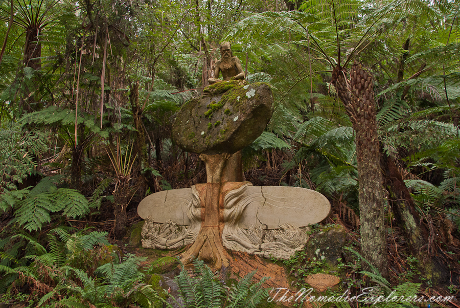 Australia, Victoria, Yarra Valley &amp; Dandenong Ranges, A nice hour out in the Dandenongs: William Ricketts Sanctuary, , 