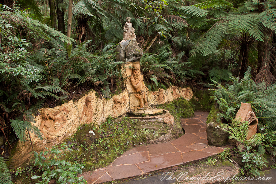 Australia, Victoria, Yarra Valley &amp; Dandenong Ranges, A nice hour out in the Dandenongs: William Ricketts Sanctuary, , 